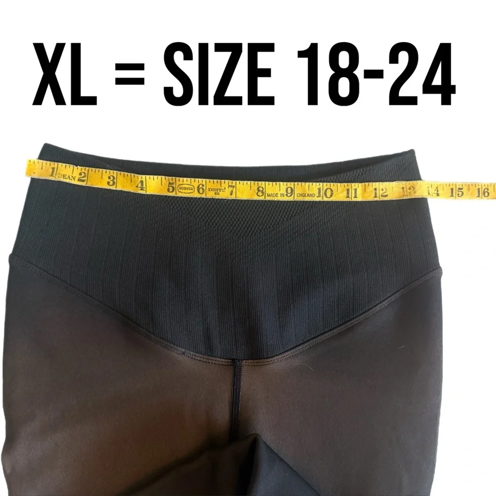 Fleece High-Waist Lined Tights For All Skin Tones XL is SIZE 18-24 NWT